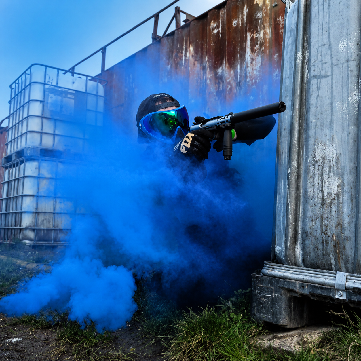 Smoke and pyro available at Outpost